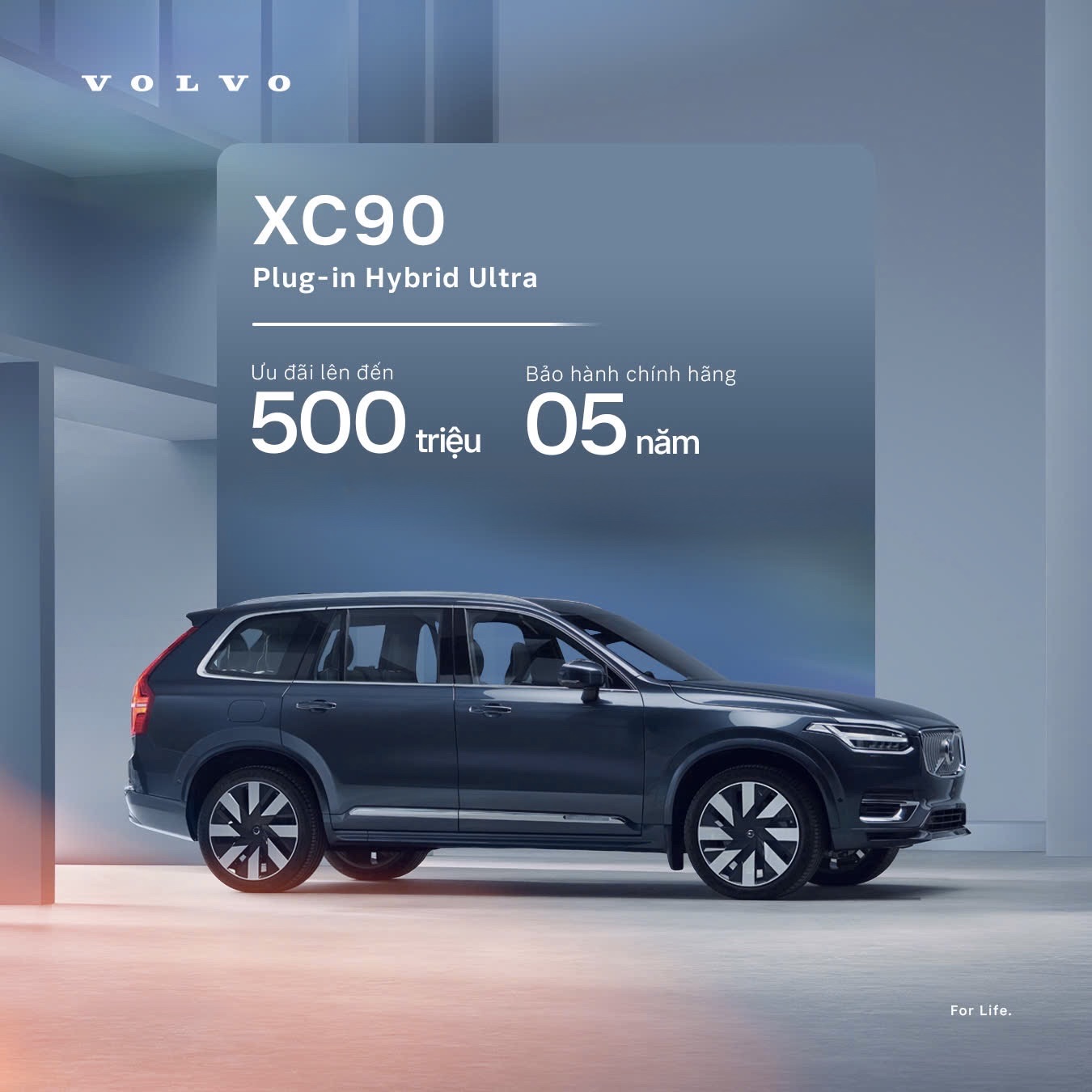 Giá xe Volvo XC90 Plug-in Hybrid 2026 kèm chi phí lăn bánh