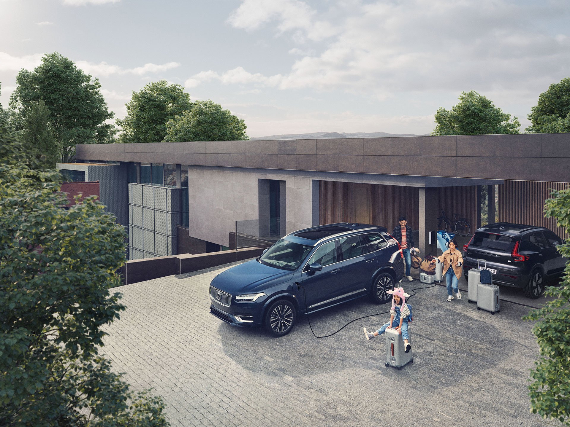 Volvo EC40: SUV Coupe Điện Hiện Đại