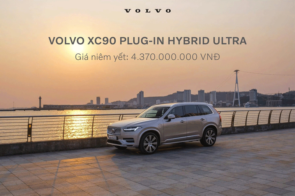 Giá xe Volvo XC90 Plug-in Hybrid mới nhất 2026 kèm chi phí lăn bánh